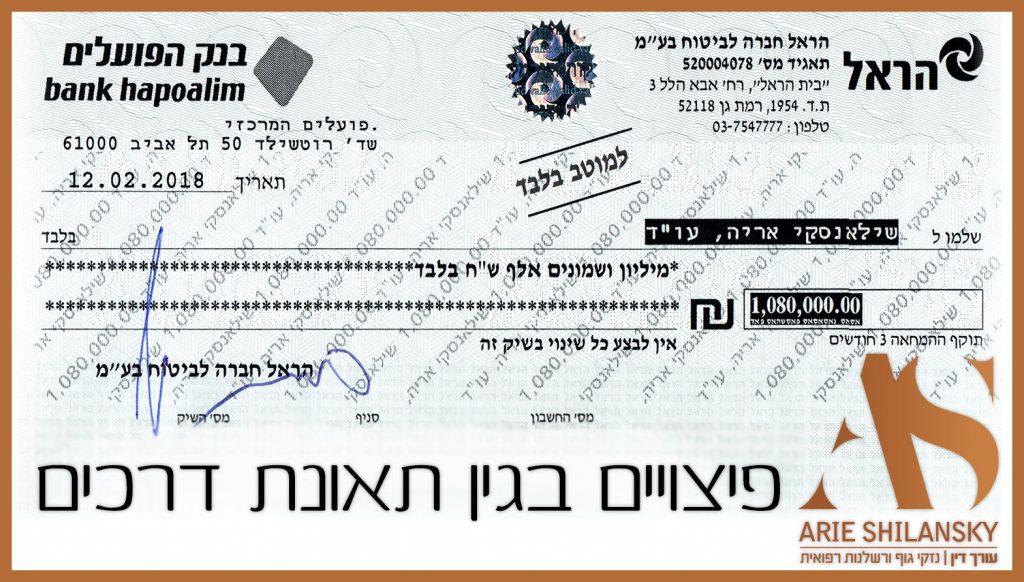 פיצויים בגין תאונת דרכים - יציאה מרכב פיצויים בגין תאונת דרכים - יציאה מרכב